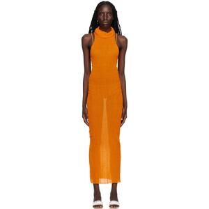 Paloma Wool Dely Midi Dress - S Orange